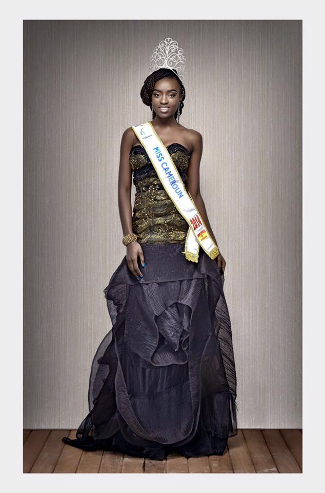 Larissa Ngangoum - Miss Cameroon 2014
